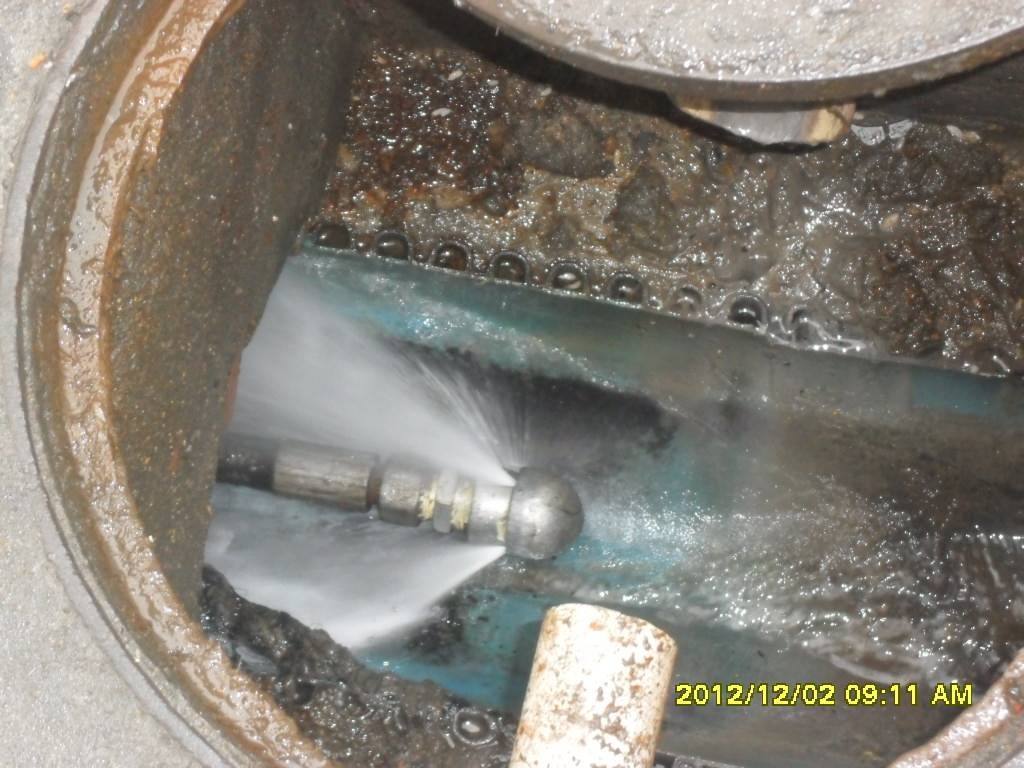 怀集污水管道高压清洗
